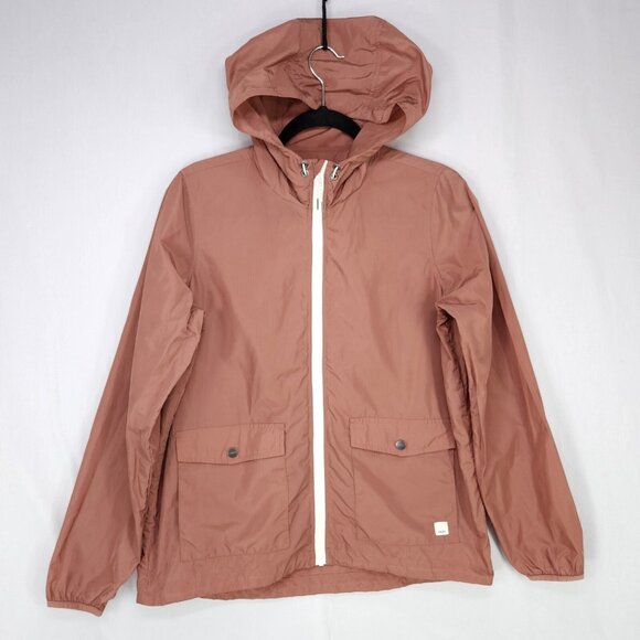 Vuori Santa Ana Jacket Women Small Long Sleeve Hooded Pockets Full Zip - Picture 1 of 14